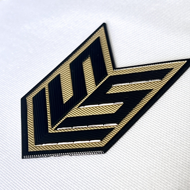 Golden Arrow-shaped VSS TPU Patches
