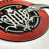 Retro-style Circular Embossed Badge