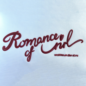 3D Brownish-red Lettering Silicone Sew On Iron Patches for Garments