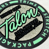 3D Shiny Round Metallic Silver Flock And Tatami Fabrics Clubs Patches for Garments Sportswear Teamwear