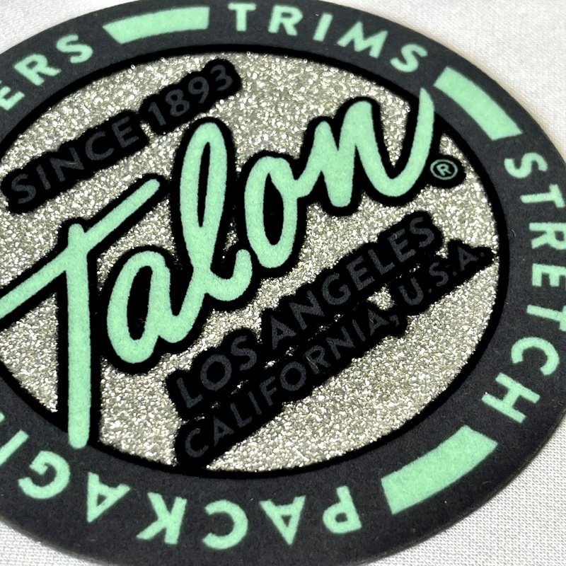 3D Shiny Round Metallic Silver Flock And Tatami Fabrics Clubs Patches for Garments Sportswear Teamwear