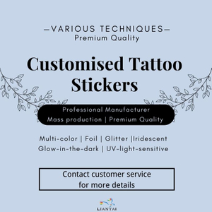 Custom Easy-apply Rose Tattoo Art for Hands
