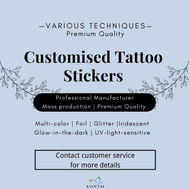 Custom Easy-apply Rose Tattoo Art for Hands