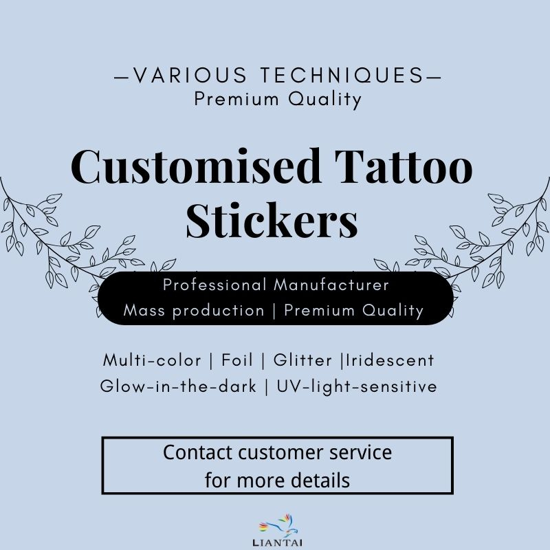 Custom Easy-apply Rose Tattoo Art for Hands