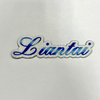 Blue And White Gradient Symbol Flock And Fabric Fridge Magnets for Office Metal Furniture