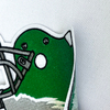 Green Pattern Design Embroidery Patch for Baseball Cap Logo