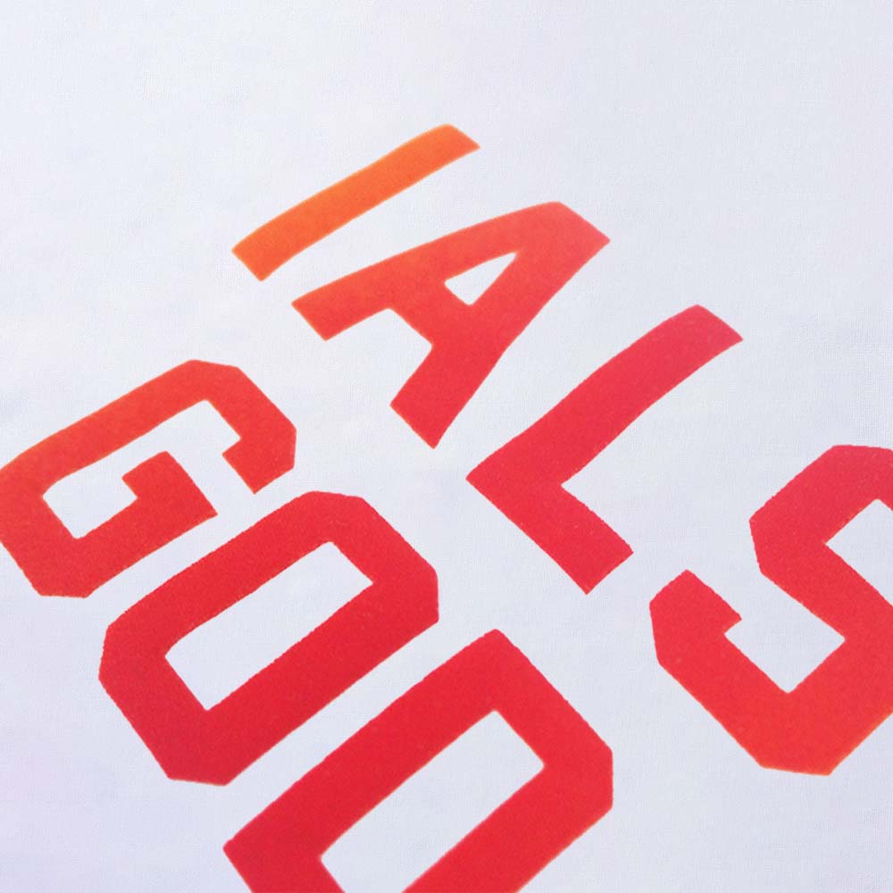 Raised Gradient Red Flock Iron-on Letters Flock Vinyl Heat Transfer HTV for Garments Bags Shirts Toys