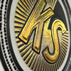 Golden Metallic High Density Letter Heat Transfer