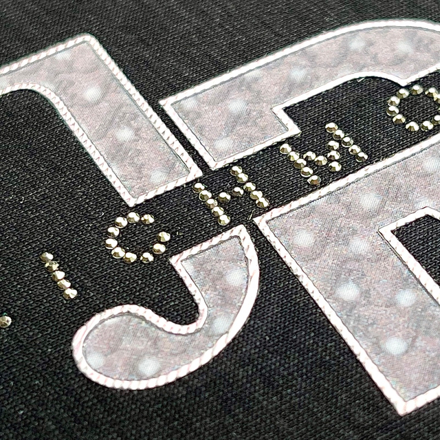 3D Custom Fashionable HIgh-density Rhinestone Heat Transfer with for Fashionwear Garment