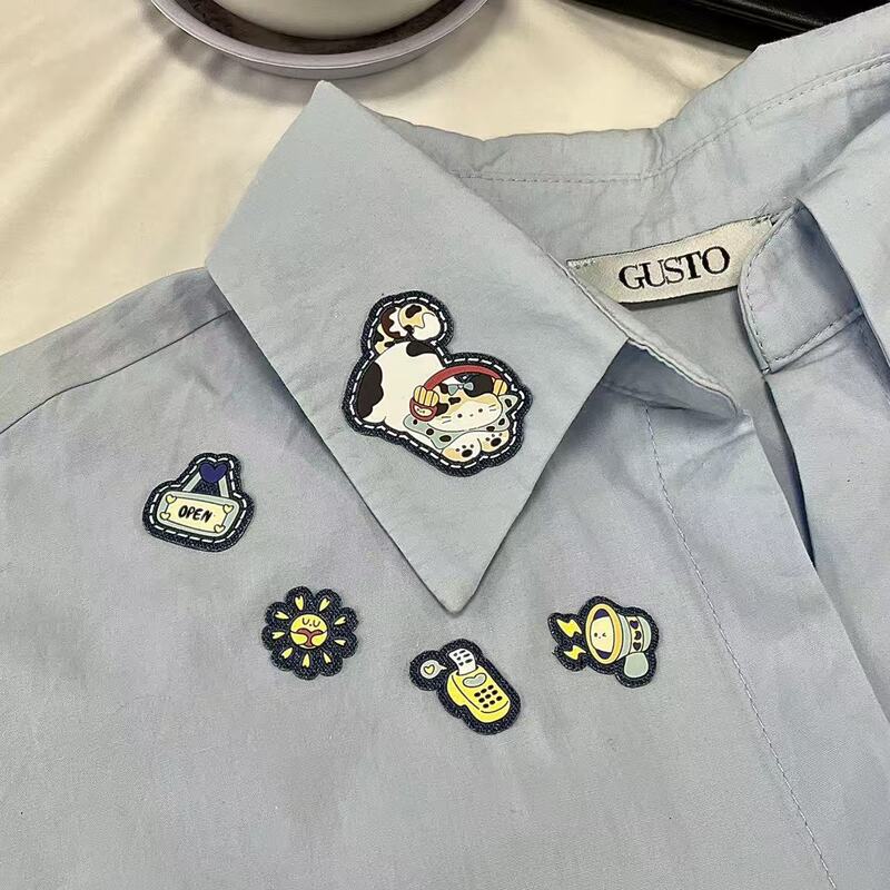 Customised DIY Iron-on and Stick-on Demin Decals