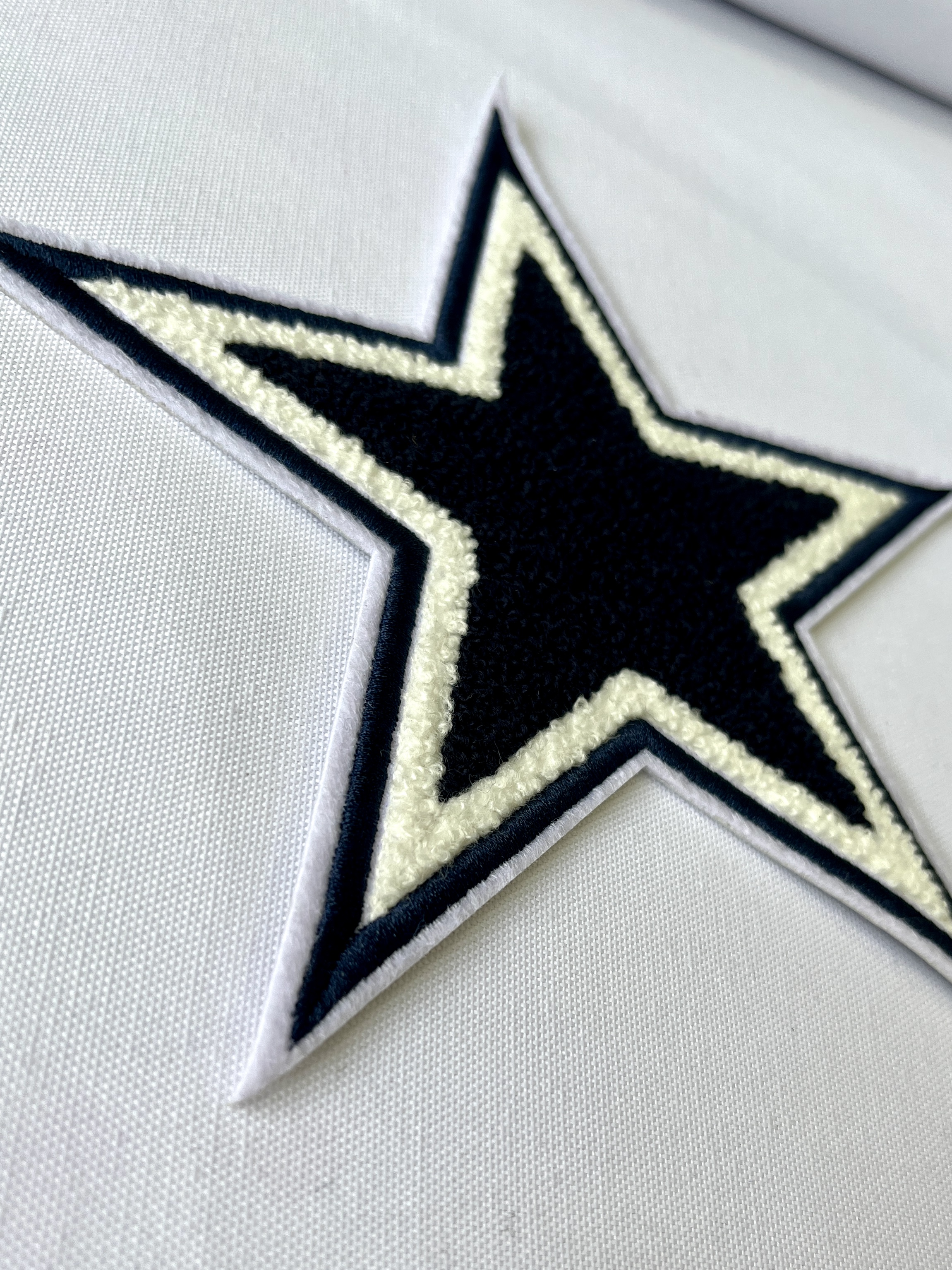 Dallas Cowboys Star Embroidered Emblem Team Patch 