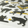 3D In-stock Customizable Adorable Cat Caviar Stickers for DIY Handicrafts