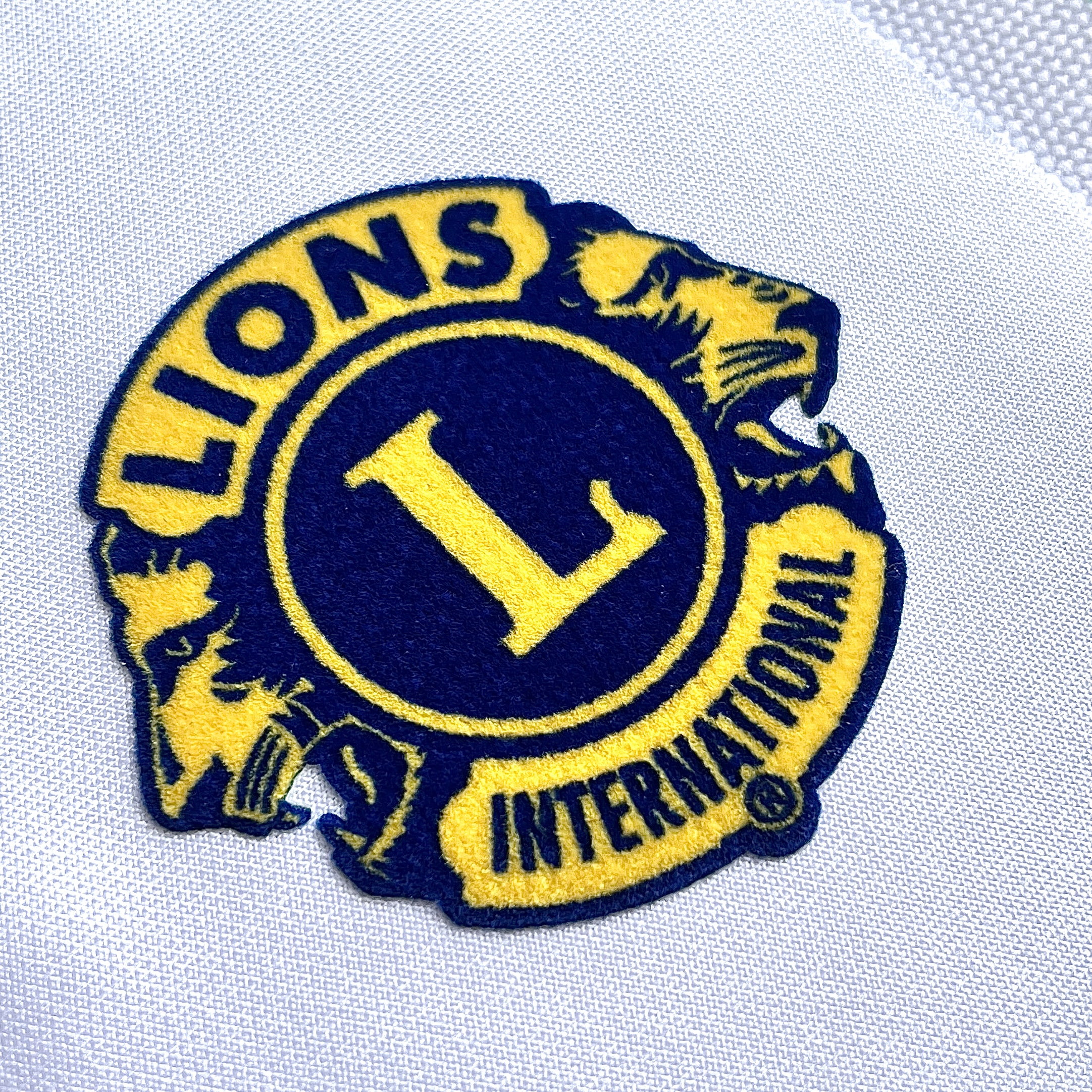 Multicolor Flock Lions Clubs International for Garments