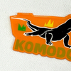 3D Orange Lizard Silicone Patches Sport Badges Heat Transfer Badges for Sportswear Teamwear