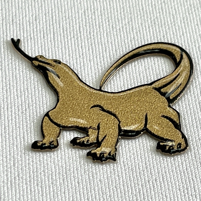 3D Animal Rubber Silicone Iron-on Patches Heat Transfer for Sportswear Uniform