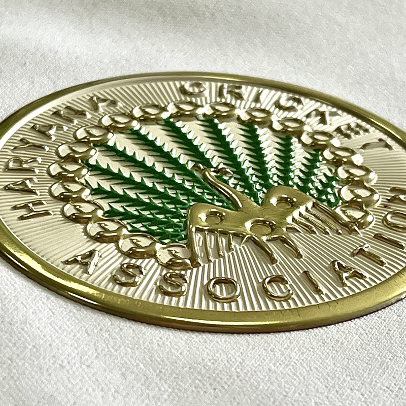 Luxurious Golden Sports Badges