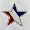3D Star-shaped Multicolor Sew On Iron Patches for Garments