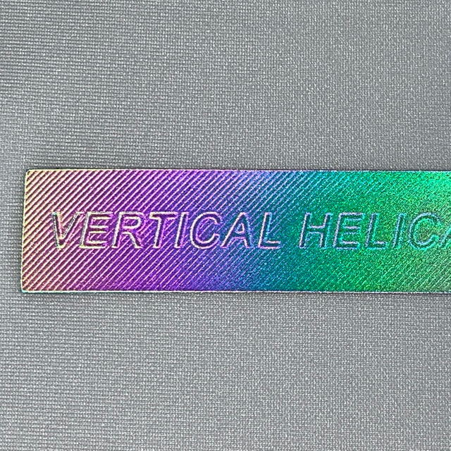 Colorful Reflective Matte Embossed TPU Patch