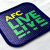 Square Flock And Tatami Fabric Badge for Sportswear Decoration