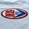Oval Team Logo Flock And Tatami Patches for Custom Sneakers