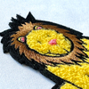 Colorful Lion Cartoon Pattern Embroidery Patch for Children's Hat Decoration