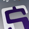 Custom Purple Letter Reflective Heat Transfers for Jersey Series