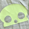 Luminous Hallowen Heat Transfer Prints