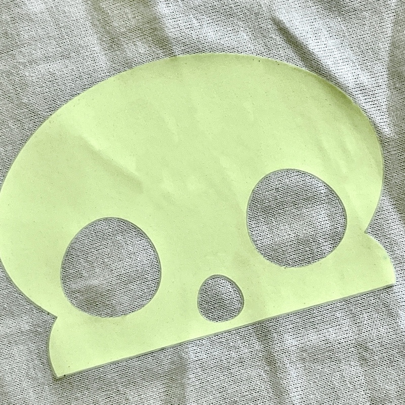 Luminous Hallowen Heat Transfer Prints