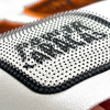Black And White Cool Brush Silicone Patches for Trendy Shoes