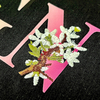 Floral Embroideried High Density Letters