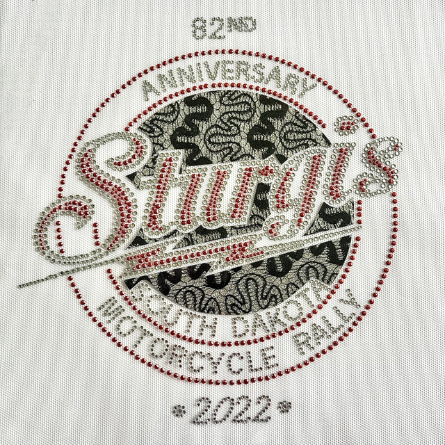 3D Lace Heat Transfers with Rhinestone and Glitter for Fashion Brands