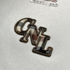 3D High Density Embroidery Textured Letter Logo TPU Iron-on Patch 