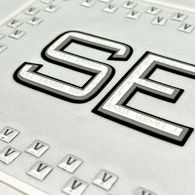 3D Custom Hot-fix Rhinestuds Multi-effect Heat Transfer for Fashionwear 