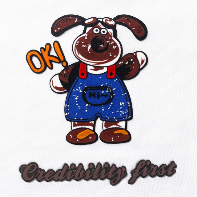 Puppy 5D Flock Heat Transfer Patch