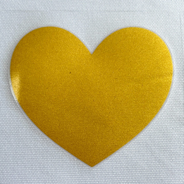 Heart-shaped Shiny Glitter Stickers