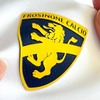 3D Silicone Fabric Iron on Logo Badge 