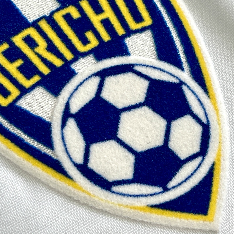 Sports Flock And Tatami Fabric Patch