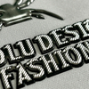 Textured Spider Motif Fashion TPU Badge