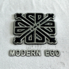 Matte Embossed Snowflake-motif TPU Badge