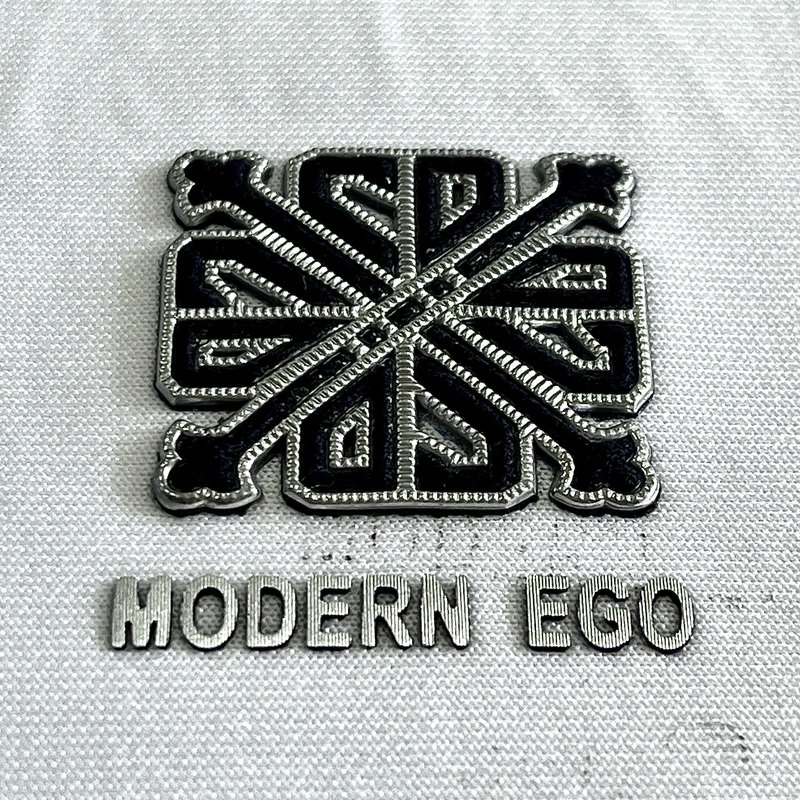 Matte Embossed Snowflake-motif TPU Badge