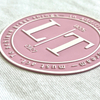 3D White Symbol Rubber Silicone Patches with Raised Letters Iron-on Sports Badges for Sportswear Teamwear Uniform