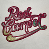 Glitter Heat Transfer TPU Patch for T-shirt Logo