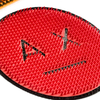Custom Red Expression Letter Brush Silicone Heat Transfers for Ball Clothing Accessories