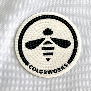 New Black And White Insect Pattern Brush Silicone Patches for Karting Cap