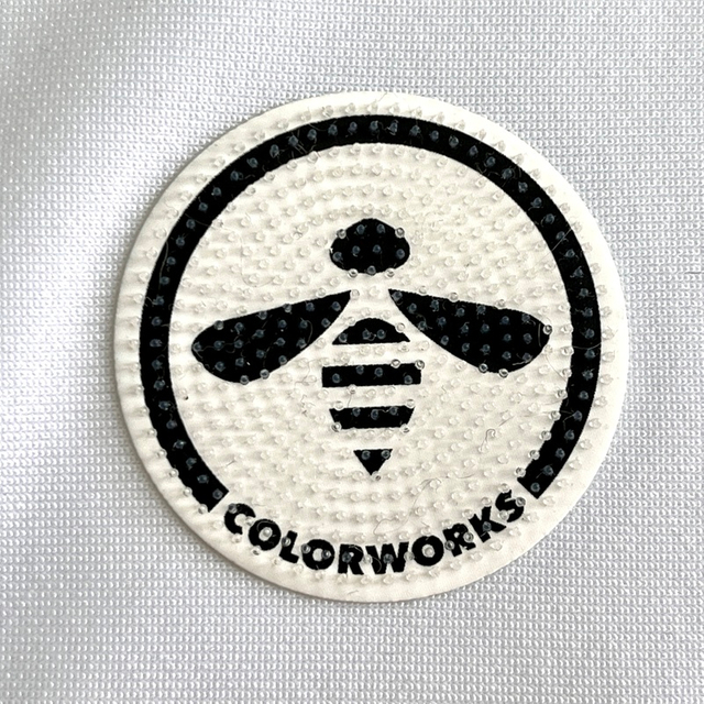 New Black And White Insect Pattern Brush Silicone Patches for Karting Cap