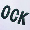 Raised Green Patterned Flock Iron-on Letters Flock Vinyl Heat Transfer HTV for Garments Bags Shirts Toys