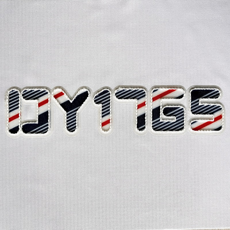 Multi-colour Letter Embroidery Patch Heat Transfer Logo
