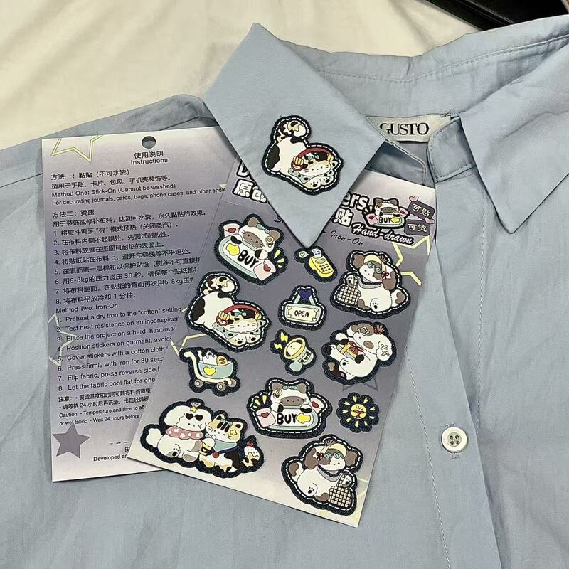 Customised DIY Iron-on and Stick-on Demin Decals