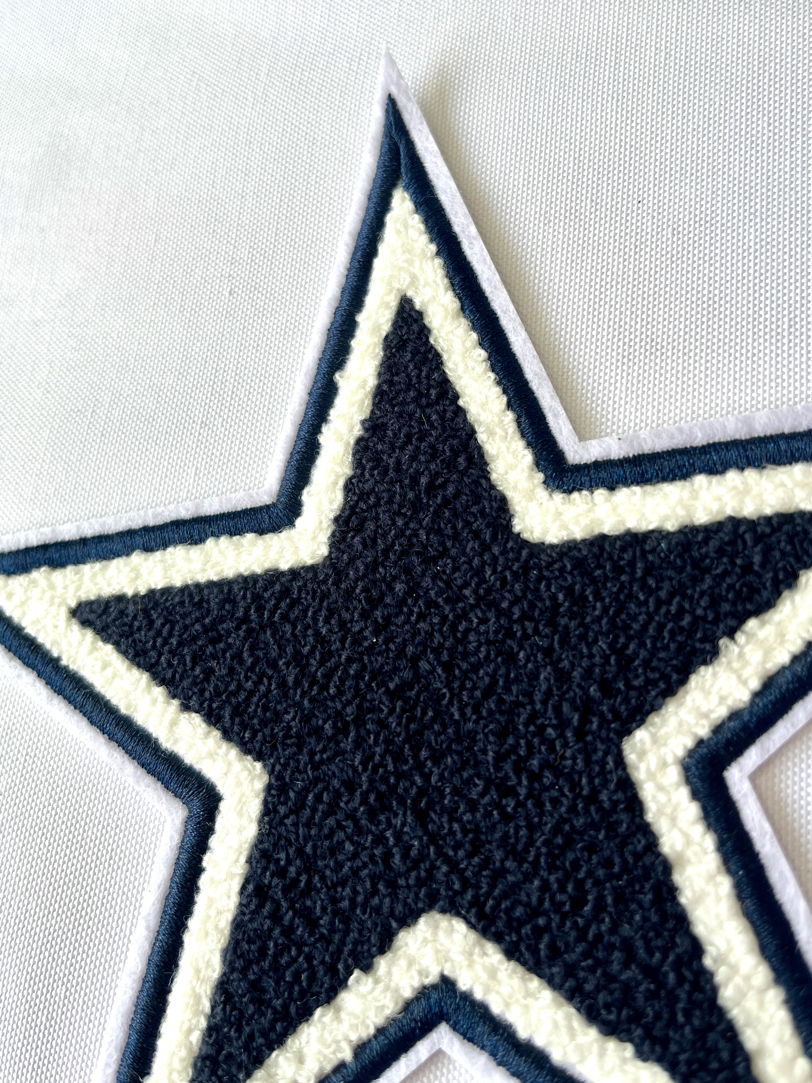 Dallas Cowboys Star Embroidered Emblem Team Patch 