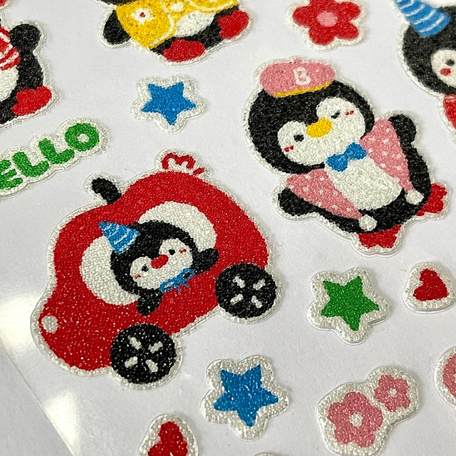3D In-stock Customizable New Cartoon Caviar Stickers for DIY Handicrafts